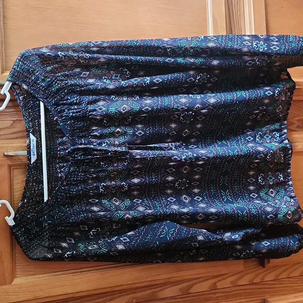 Wallflower Boho Peasant Top Size XL